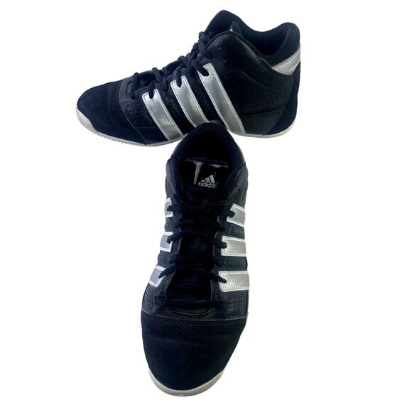 Adidas Mens Commander Lite TD Basketball Athletic Sneaker Shoe Size 6 Blk Silver - Picture 15 of 15